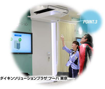 PONIT.3 ダイキンソリューションプラザ フーハ 東京