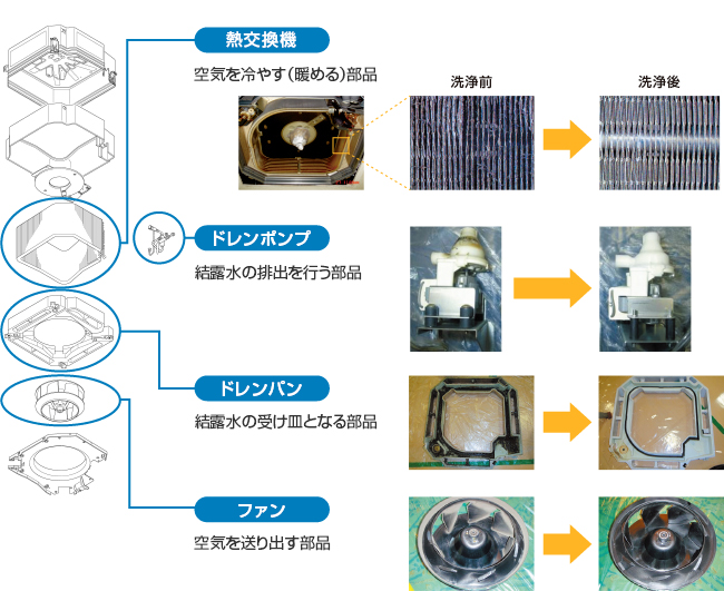 主な整備対象部位